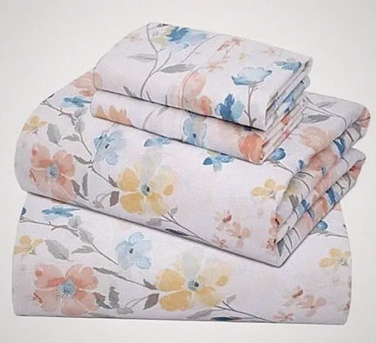 100% Cotton Sheets – Size Percale Bedding, Cooling & Full Summer Spring