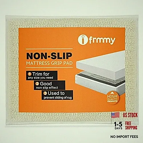 Anti Slip Grip Pad for Spring and Memory Foam Queen Size Queen(55" x 75")
