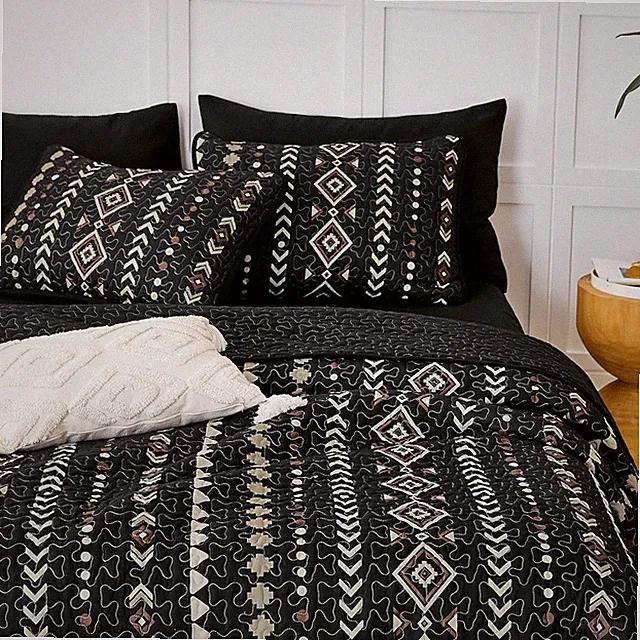 Aztec/SouthWestern Style/Geometric Patterned Bedspread Coverlet Set - GG Home